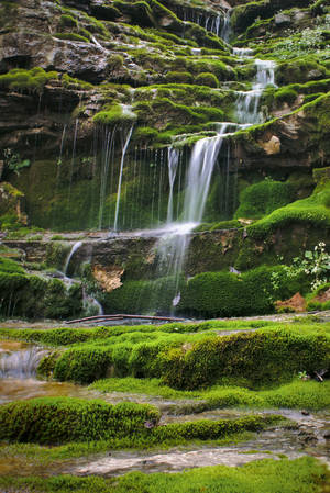 Paisaje natural de Kentucky — Cascada Fondos de pantalla