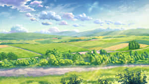 Fondo de paisaje de Anime — Paisaje anime Fondos de pantalla
