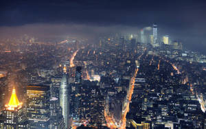 Fondo de pantalla del paisaje urbano nocturno de Gotham para MacBook Pro. — MacBook Pro Fondos de pantalla