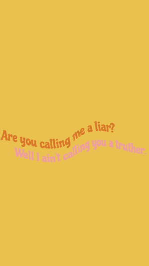 Fondo de pantalla estético con palabras en amarillo
