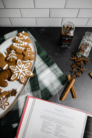 Fondo de pantalla de pan de jengibre para Navidad — 2:3 Fondos de pantalla