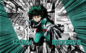 Fondo de pantalla de Panel de Manga de Izuku Midoriya — Panel de manga Fondos de pantalla
