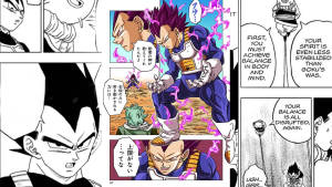 Fondo de pantalla de Panel de Manga de Vegeta — Panel de manga Fondos de pantalla