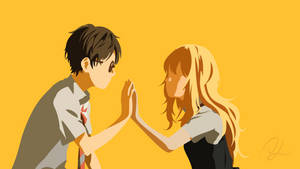 Fondo de pantalla de pareja de anime Your Lie in April — Pareja de anime GIF Fondos de pantalla