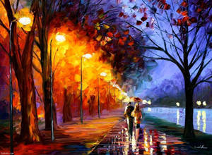 Pareja Enamorada Pintura Arte