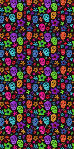 Patrón Festivo del Día de Muertos