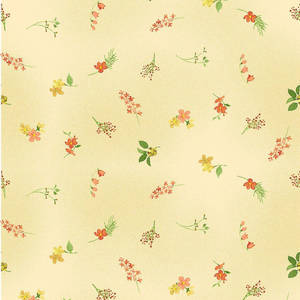 Floral Naranja — Aesthetic amarillo pastel Fondos de pantalla