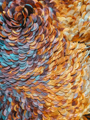 Fondo de pantalla de patrón genial de escamas — Estético lindo GIF Fondos de pantalla