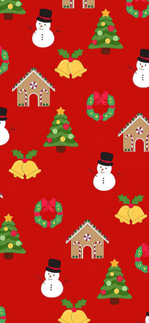 Fondo de pantalla navideño para iPhone