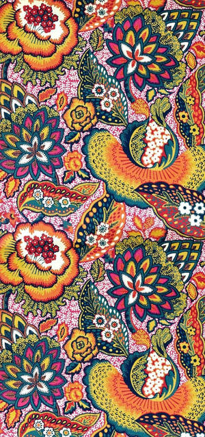 Patrones de Flores Vibrantes con Estilo Boho