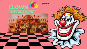 Payaso de Halloween Vintage