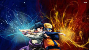 Fondo de pantalla de Pelea de Naruto y Sasuke — Naruto y sasuke Fondos de pantalla