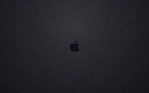 Pequeño Logo de Apple Negro Mac