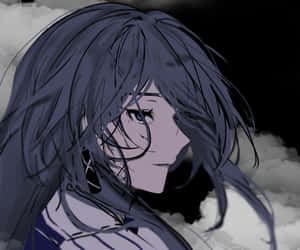Perfil de chica anime deprimida PFP — Anime oscuro GIF Fondos de pantalla