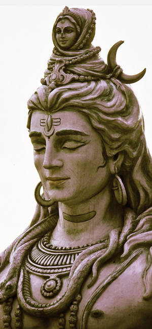 Perfil de estatua de Shiva iPhone — iPhone 17 Pro Fondos de pantalla
