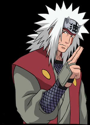 Personaje de anime Jiraiya de Naruto