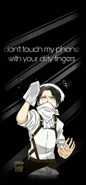 Fondo de pantalla Personajes de Ataque a los Titanes Pantalla Levi — iPhone 18 Pro Fondos de pantalla