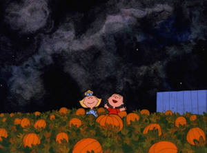 Personajes de Peanuts con Estética Tierna de Halloween — Estética linda de halloween Fondos de pantalla