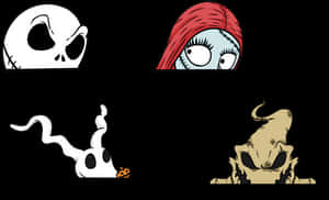 Personajes de Pesadilla antes de Navidad — Pesadilla antes de navidad GIF Fondos de pantalla