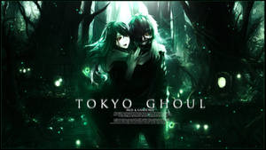 Fondo de pantalla de los personajes Ken y Touka de Tokyo Ghoul — Samurái japonés Fondos de pantalla