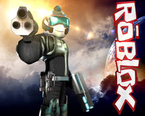 Avatar blindado genial en el juego en línea Roblox