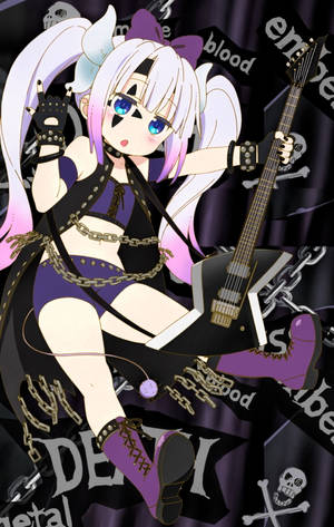 PFP de Anime Cool de Kanna Kamui — Anime lindo para foto de perfil Fondos de pantalla
