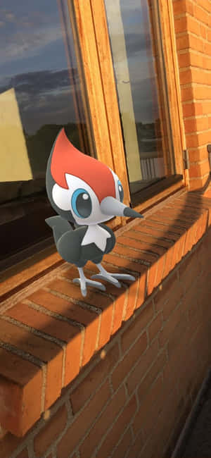 Pikipek gráfico en ventana real — Pokemon Teléfono Fondos de pantalla