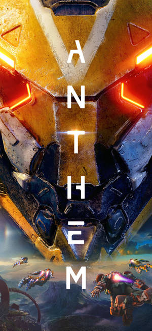 Fondo de pantalla HD fantástico de Anthem con personajes de fondo