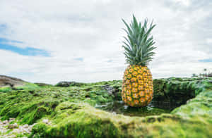 Fondo de piña — MacBook Pro 16 Fondos de pantalla