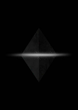 Fondo de pantalla pirámide negra con réplica espejo — OnePlus Pad 2 Pro Fondos de pantalla