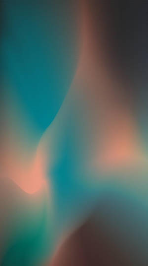Fondo de pantalla Pixel 4 Tono Azul y Durazno.