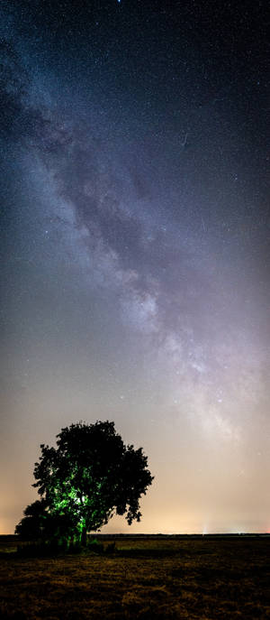 Plain HD Iphone Cielo Campestre Nocturno — Pixel 10 Fondos de pantalla