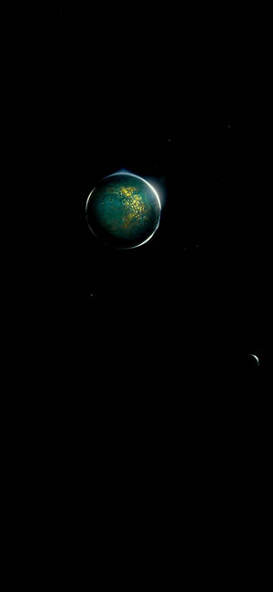 Planeta Solitario Oled Teléfono — iPhone 16 Pro Max Fondos de pantalla