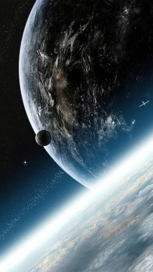 Planetas desde el Espacio 4k para Teléfono