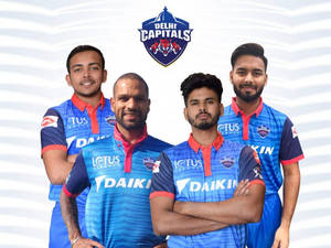 Fondo de pantalla del Equipo de Delhi Capitals — 4:3 Fondos de pantalla