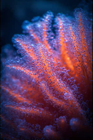 fotografía macro, submarino, impresionante, primer plano, vibrante, acuático, océano, arrecife — iPhone 4 Fondos de pantalla