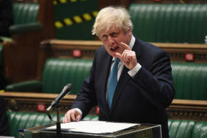 Fondo de pantalla del político británico Boris Johnson — 3:2 Fondos de pantalla