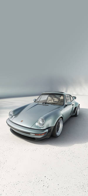 Porsche 911 plateado — Pixel 10 Fondos de pantalla