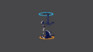 Fondo de pantalla de Portal Gaming Minimalista