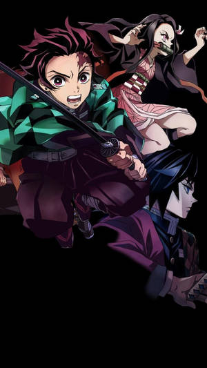 Demon Slayer teléfono diverso