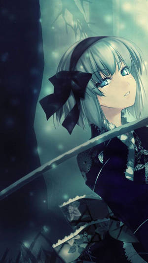 Fondo de pantalla de póster adorable de anime para iPhone — Anime iPhone Fondos de pantalla