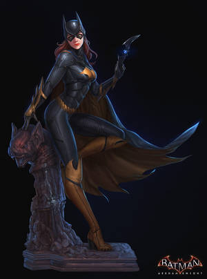 Batgirl en Batman Arkham Knight para iPhone — Batman Fondos de pantalla