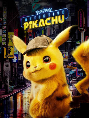 Póster de la película Pokémon: Detective Pikachu en la calle — Pokemon Fondos de pantalla