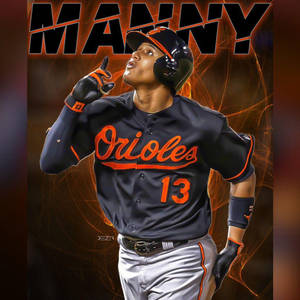 Póster de Manny Machado de los Orioles — Tecno Phantom V Flip2 Fondos de pantalla