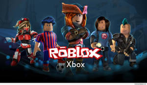 Fondo de pantalla de alta calidad de avatares de Roblox para Xbox.