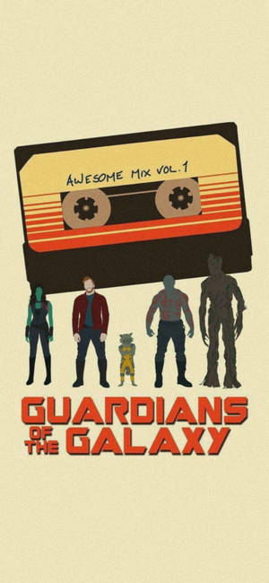 Guardianes de la Galaxia en 4K — iPhone 13 Pro Max Fondos de pantalla
