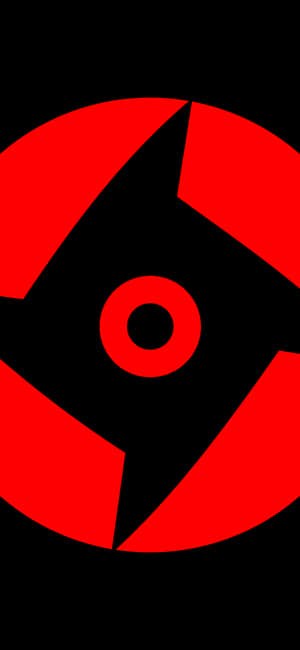 Sharingan Minimalista — Galaxia A27 Fondos de pantalla