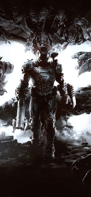 Doom Eternal Iphone — Galaxia A18 Fondos de pantalla