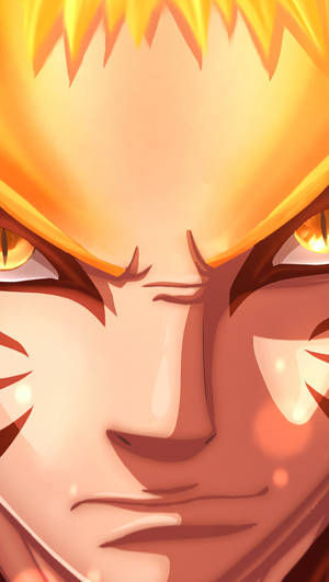 Primer plano de Naruto enojado en Modo Barión — Naruto Fondos de pantalla