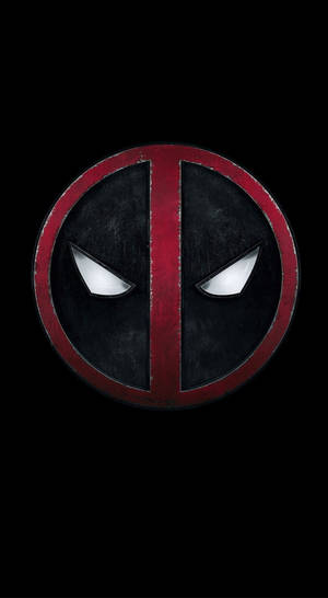 Icono del logo de la máscara de Deadpool para pantalla de bloqueo.